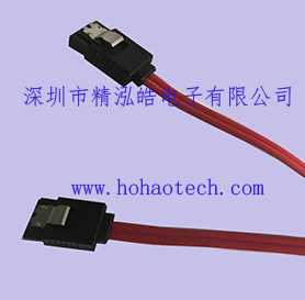 SATA 7PIN 带槽 CABLE